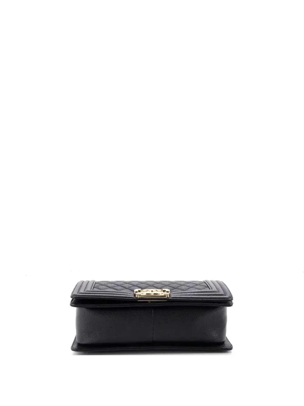 Chanel Boy Flap Bag Quilted Caviar Old #323605C49B